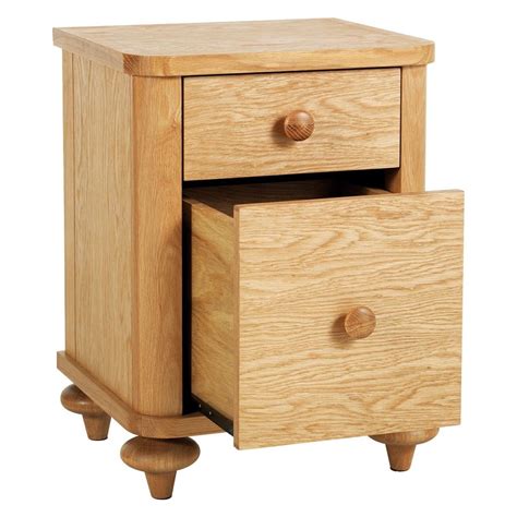 Buy Teak Drawer Bedside Table With Turned Feet Online Teaklab