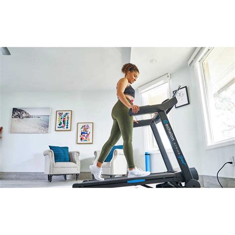 Echelon Stride 10 Sport Manual Incline Treadmill with Cushioned Deck