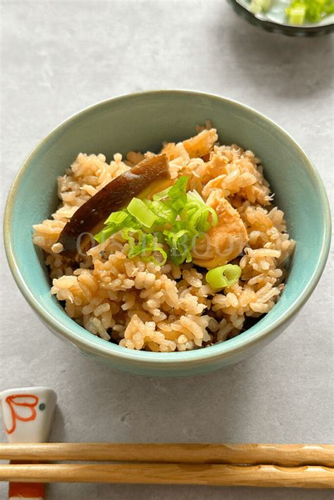 Sake Takikomi Gohan Japanese Mixed Rice With Salmon