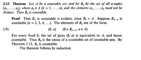 Real Analysis Theorem In Rudin Mathematics Stack Exchange