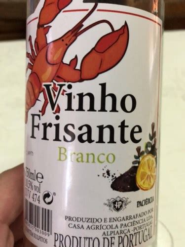 Paciência Frisante Branco Vivino US