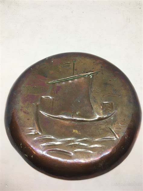 Antiques Atlas Newlyn Copper Pin Tray