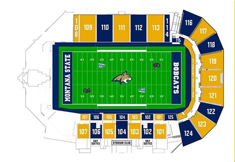 Bobcat Stadium Seating Chart: A Visual Reference of Charts | Chart Master