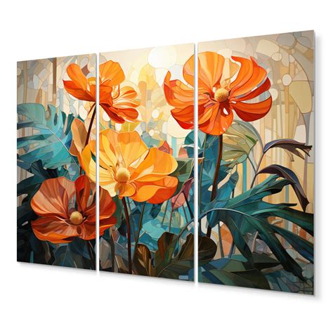 Bay Isle Home Coastal Plants Flowers Wall Decor On Metal Wayfair Canada