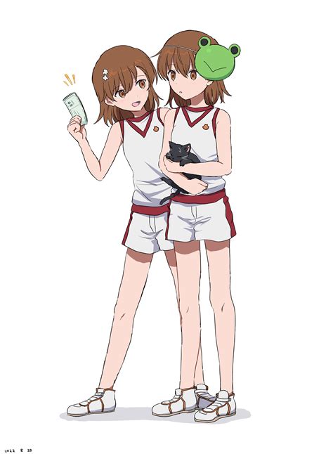 Misaka Mikoto Misaka Imouto Gekota Misaka Imouto 10032s Cat And