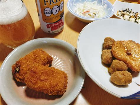 今夜の晩酌と夕飯 かおめもぱの日記3