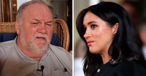 El padre de Meghan Markle la acusó de botar el sueño de toda joven