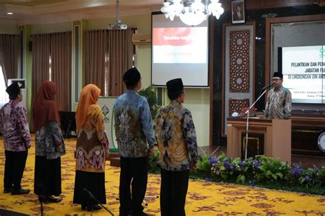 Pelantikan Jabatan Baru Di Antaranya Dari Karo Menjadi Dosen