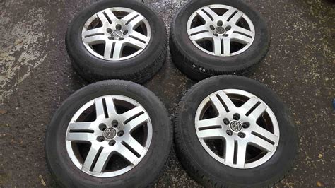 Volkswagen Golf Mk4 1997 2004 Alloy Wheels Set X4 15inch Store Used Volkswagen Parts Uk