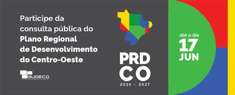 Participe da Consulta Pública do Plano Regional de Desenvolvimento do