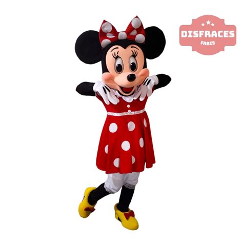 Minnie Mouse Mascot Costume Disfraces Fabis