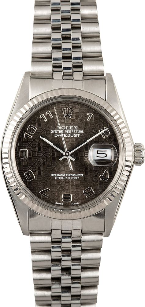 Rolex Oyster Perpetual DateJust Stainless Steel 16014