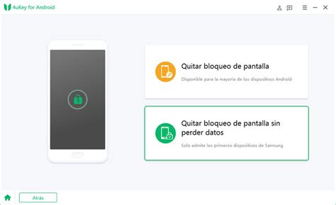 Guía de 4ukey para Android cómo quitar el bloqueo de pantalla Android