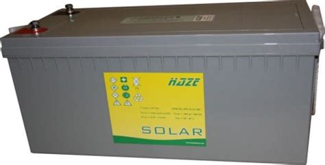 Akumulator żelowy HAZE HZY SOLAR 12V 282Ah oficjalny sklep HAZE Battery