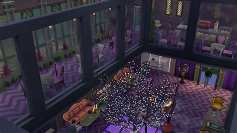 Mod The Sims - Night Club Punk | Night club, The sims 4 lots, Night