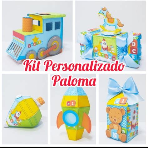 Kit Personalizado Paloma Festa Brinquedos Itens Elo