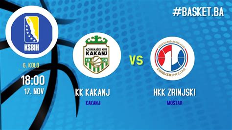 Live Kk Kakanj Vs Hkk Zrinjski Kolo Youtube