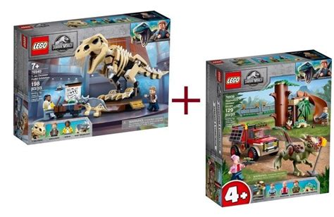 Lego Jurassic World T Rex Dinosaur Fossil