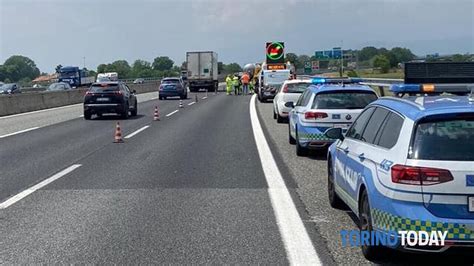 Incidente In Tangenziale Allo Svincolo Statale Moncalieri La Loggia