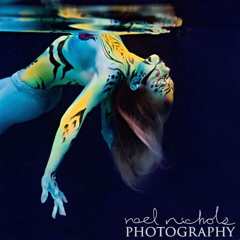 Creative Body Painting Underwater Photo Session — noel nichols ...