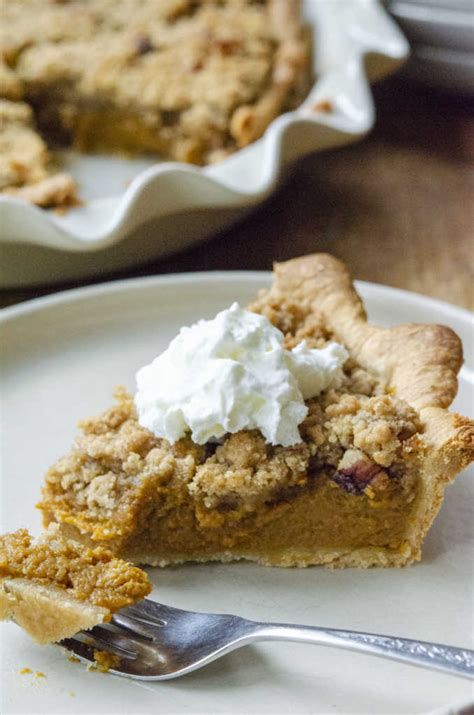 Streusel Pumpkin Pie Vibes Corner