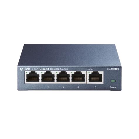 TP-Link 5-Port 10/100/1000Mbps Desktop Switch | TL-SG105 | MIDTeks Inc ...