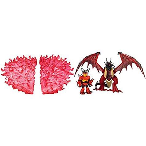 Dragons Legends Evolved Figurine Rustik Et Krochefer Spin Master