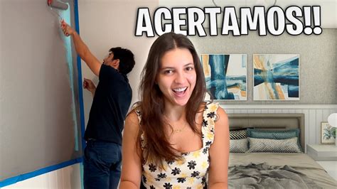 Finalmente Pintamos O Quarto De Visita Acertamos De Primeira Youtube