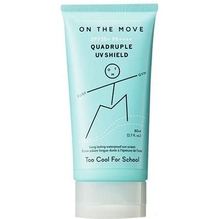 Too Cool For School On The Move Quadruple UV Shield SPF 50+ PA ...