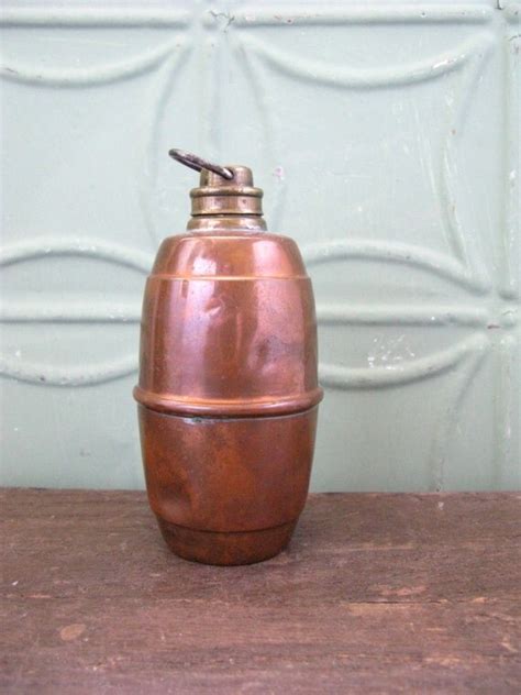 Items Similar To Cooper Canteen Copper Hot Water Bottle Vintage