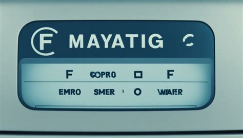 Troubleshooting Maytag Bravos Washer Error Codes Machine Answered