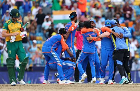 India Beat South Africa In Thriller To Win T20 World Cup Title News