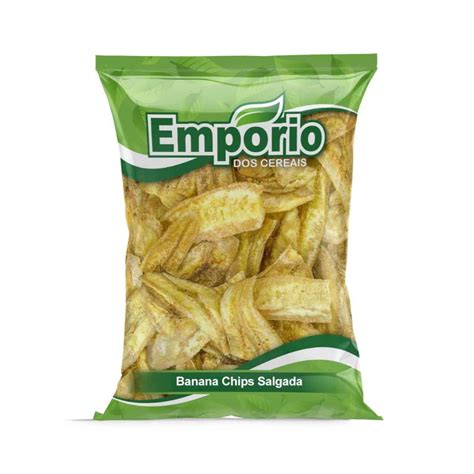 Banana Chips Salgada 1Kg Shopee Brasil