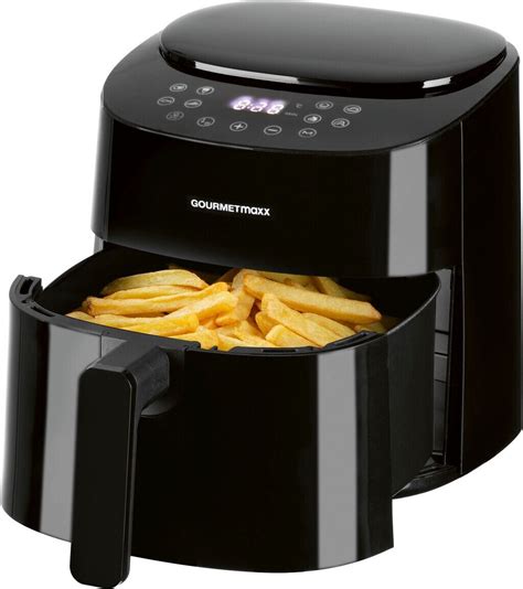 Gourmetmaxx Hei Luft Fritteuse Digital L W Ab