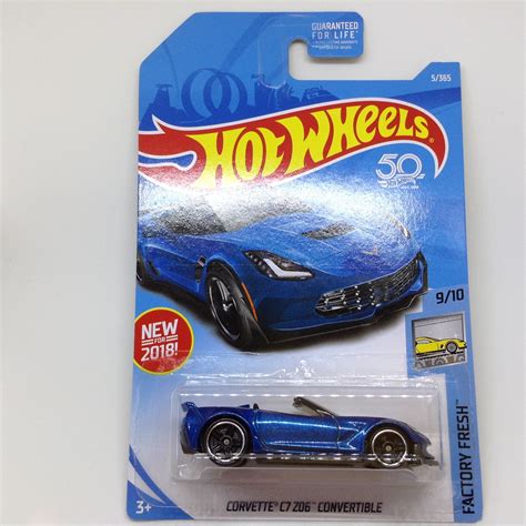 JULIAN S HOT WHEELS BLOG Corvette C7 Z06 Convertible New For 2018 Factory Fresh