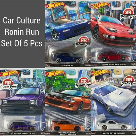 Hot Wheels Car Culture Ronin Run Series Mazda Rx Subaru Shopee Malaysia