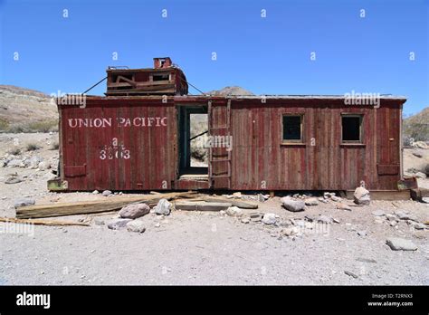 Rhyolite Ghost Town in Nevada Stock Photo - Alamy