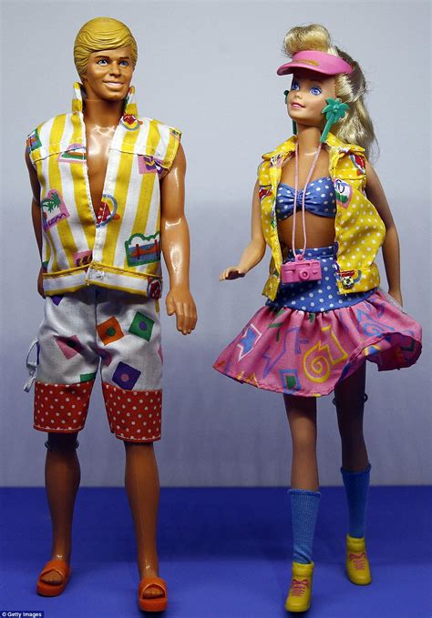 Barbie Doll Exhibition At Museum Of Decorative Dolls In Paris Shows