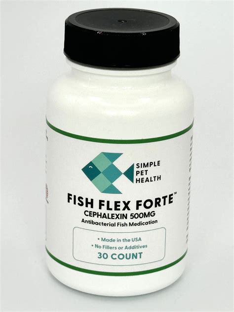 Fish Flex Forte™ Cephalexin 500 Mg 30 Count