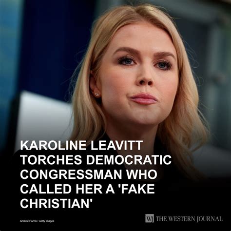 Karoline Leavitt Torches Dem... - Conservative Tribune by WJ