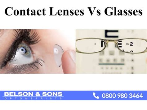 Contact lenses vs glasses | PPT