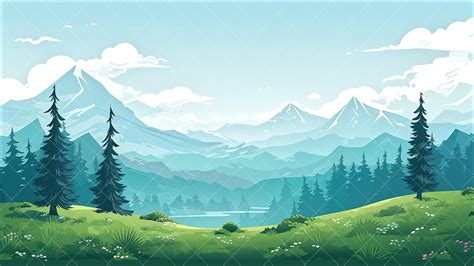 BACKGROUND - Vector Forest 2 in 2D Assets - UE Marketplace