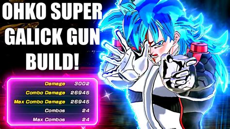 Super Galick Gun One Hit K O Build Dragon Ball Xenoverse Youtube