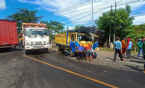 Kecelakaan Karambol Kembali Terjadi Di Tuban Libatkan 2 Truk Dan 1