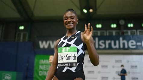 Dina Asher Smith Team Gbs Poster Girl At Tokyo 2020 In 2021