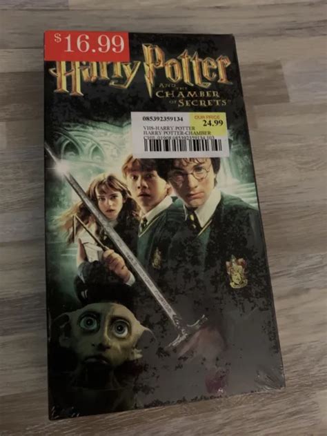 HARRY POTTER AND The Chamber Of Secrets VHS Tape Sealed NEW 2002 14 71