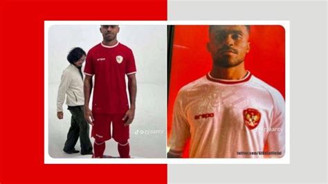 Tampilan Jersey Baru Timnas Indonesia Bocor Di Media Sosial Reaksinya