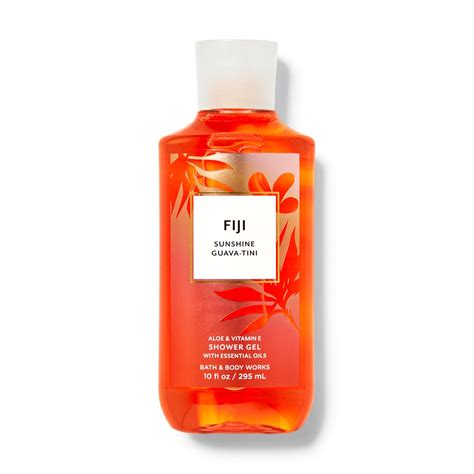 Jual Bath Body Works BBW Fiji Sunshine Guava Tini Aloe Vitamin E Shower