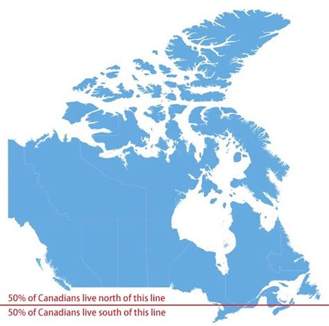 Canada is a huge country. Most of it is unfit for human habitation. - Vox