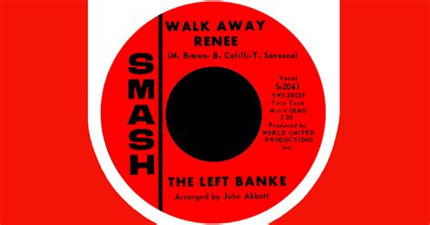 Remember The Left Banke And Their Hit ‘walk Away Renée Best